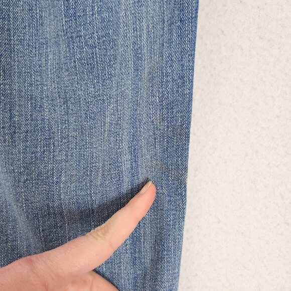 BKE Jeans Womens 25 Blue Stella Mid Rise Straight Leg Medium Wash Casual Denim - Picture 11 of 15